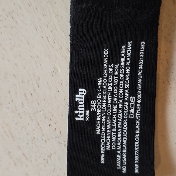 NWOT Kindly push-up bra - Picture 2 of 6